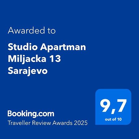 Studio Apartman Miljacka 13 Сараево Экстерьер фото